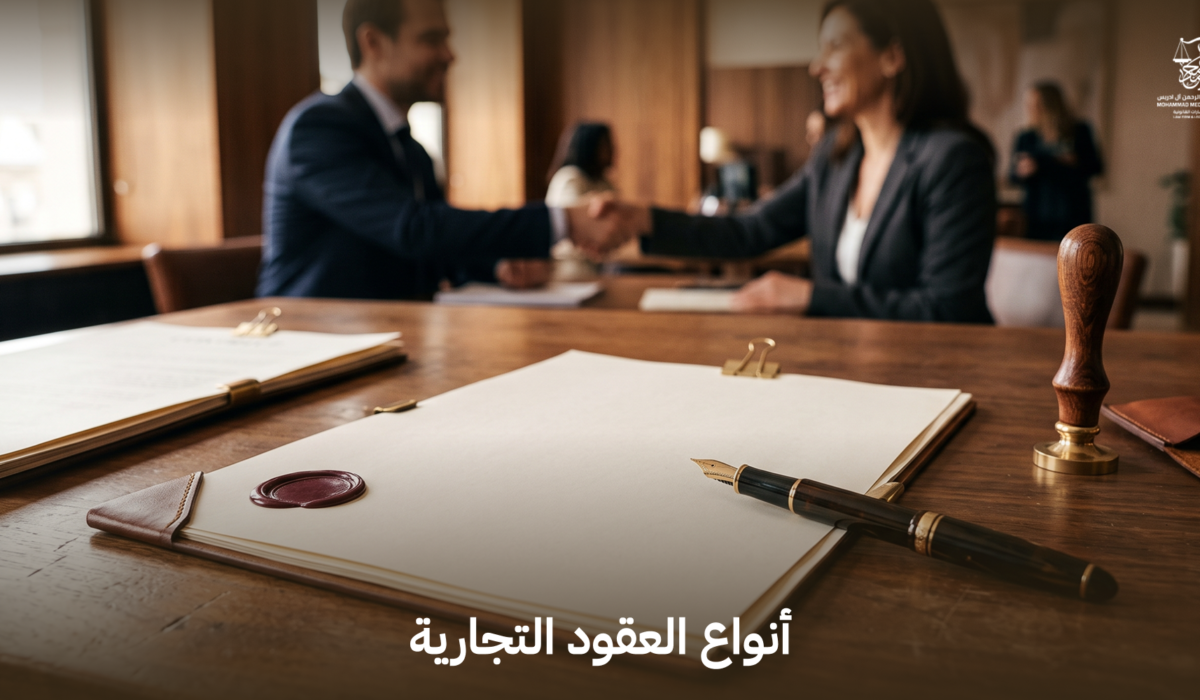 أنواع العقود التجارية